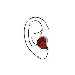 ITC hearing aid
