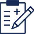 pencil and paper icon